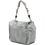 Borsa con manico intrecciato in grigio Feng chen wang - unisex 
