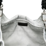 Borsa con manico intrecciato in grigio Feng chen wang - unisex 
