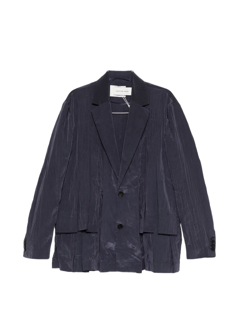 Blazer monopetto in blu Feng Chen Wang - uomo 