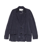 Blazer monopetto in blu Feng Chen Wang - uomo 