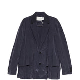 Blazer monopetto in blu Feng Chen Wang - uomo 