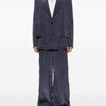 Blazer monopetto in blu Feng Chen Wang - uomo 