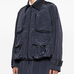 Giacca bomber cargo in blu Feng Chen Wang - uomo 