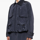 Giacca bomber cargo in blu Feng Chen Wang - uomo 