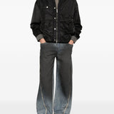 Giacca bomber con tasche in nero Feng Chen Wang - uomo 