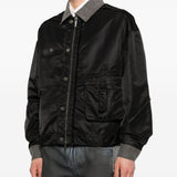 Giacca bomber con tasche in nero Feng Chen Wang - uomo 