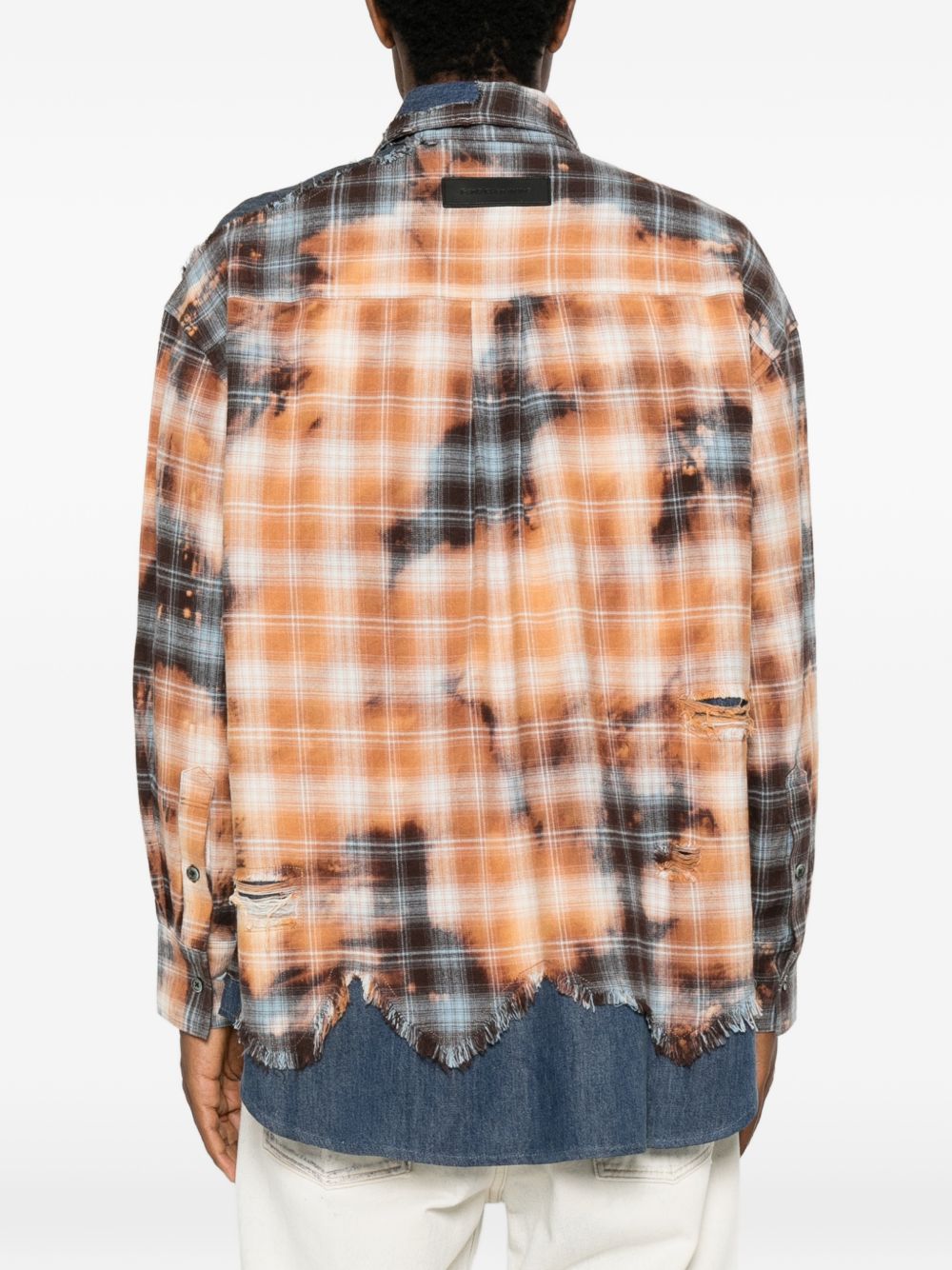 Camicia a quadri multicolore Feng chen wang - uomo 