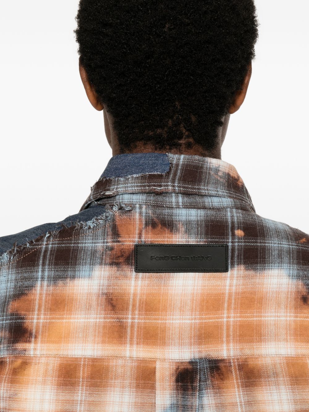 Camicia a quadri multicolore Feng chen wang - uomo 