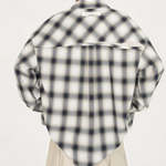 Camicia a quadri on tasche in blu e beige Feng Chen Wang - uomo 