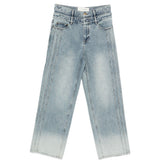 Jeans con effetto schiarito in blu Feng chen wang - uomo 