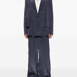 Pantaloni con coulisse in blu Feng chen wang - uomo 