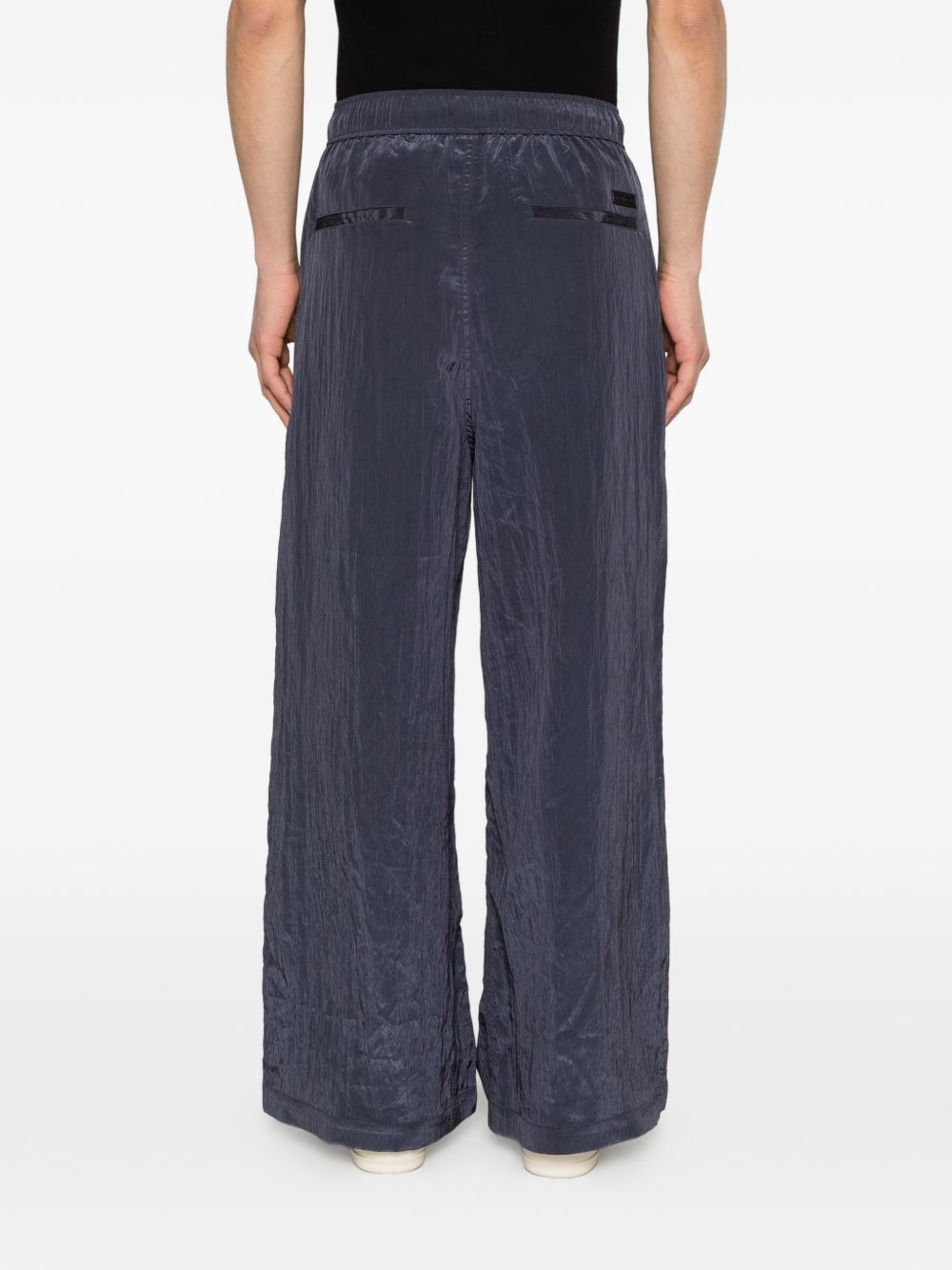 Pantaloni con coulisse in blu Feng chen wang - uomo 