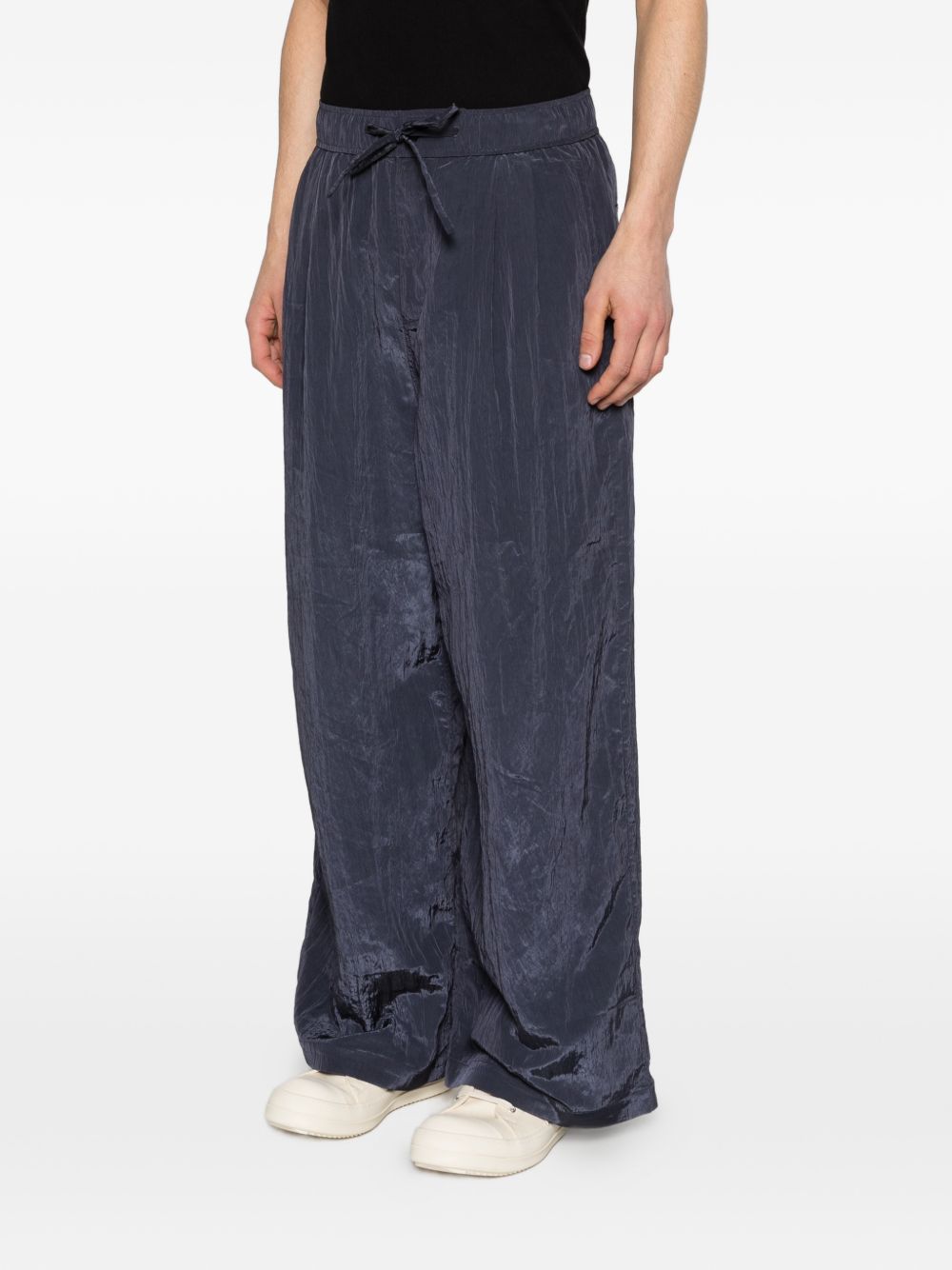 Pantaloni con coulisse in blu Feng chen wang - uomo 