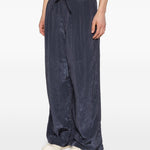 Pantaloni con coulisse in blu Feng chen wang - uomo 