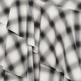 Abito midi con balze in bianco e nero Feng Chen Wang - donna 