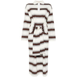 Abito a righe con colletto in bianco Feng Chen Wang - donna 