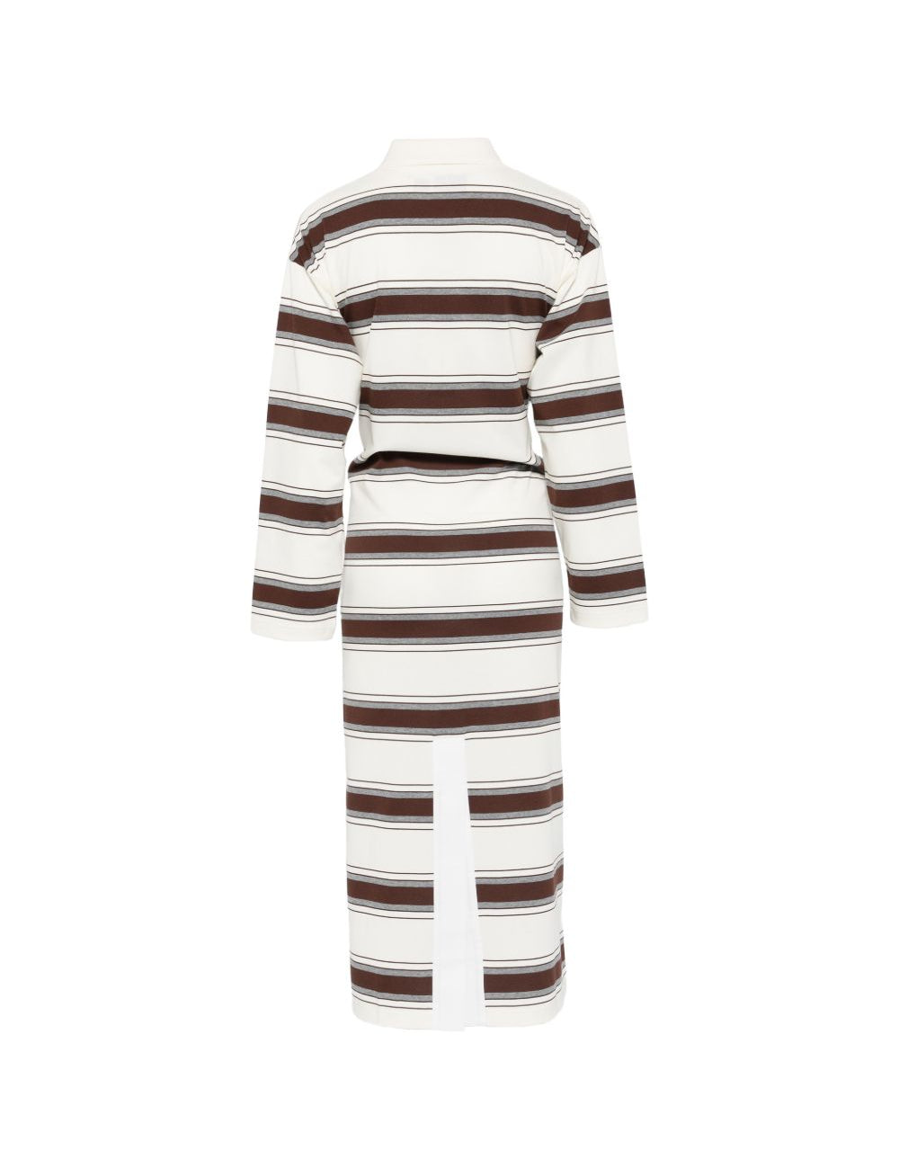 Abito a righe con colletto in bianco Feng Chen Wang - donna 