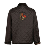 Giacca trapuntata in marrone Feng chen wang x barbour - uomo 
