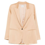Blazer monopetto in beige Forte Forte - donna 