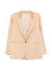 Blazer monopetto in beige Forte Forte - donna