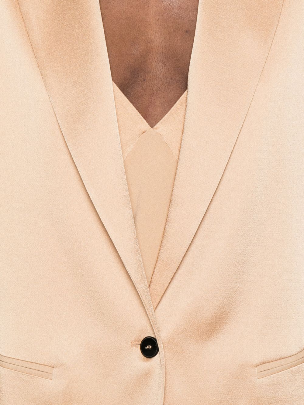 Blazer monopetto in beige Forte Forte - donna 