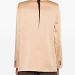 Blazer monopetto in beige Forte Forte - donna 