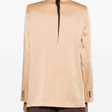Blazer monopetto in beige Forte Forte - donna 