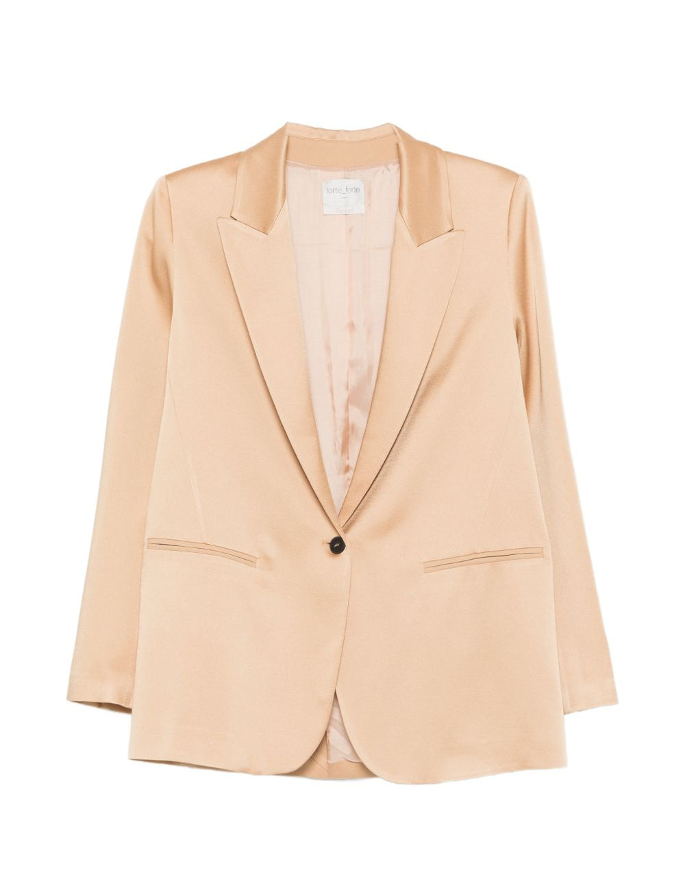 Blazer monopetto in beige Forte Forte - donna 