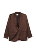 Giacca monopetto in marrone Forte forte - donna