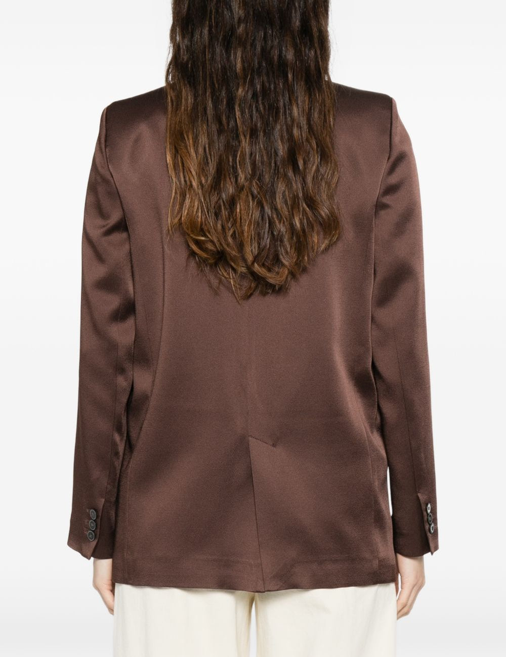 Giacca monopetto in marrone Forte forte - donna 