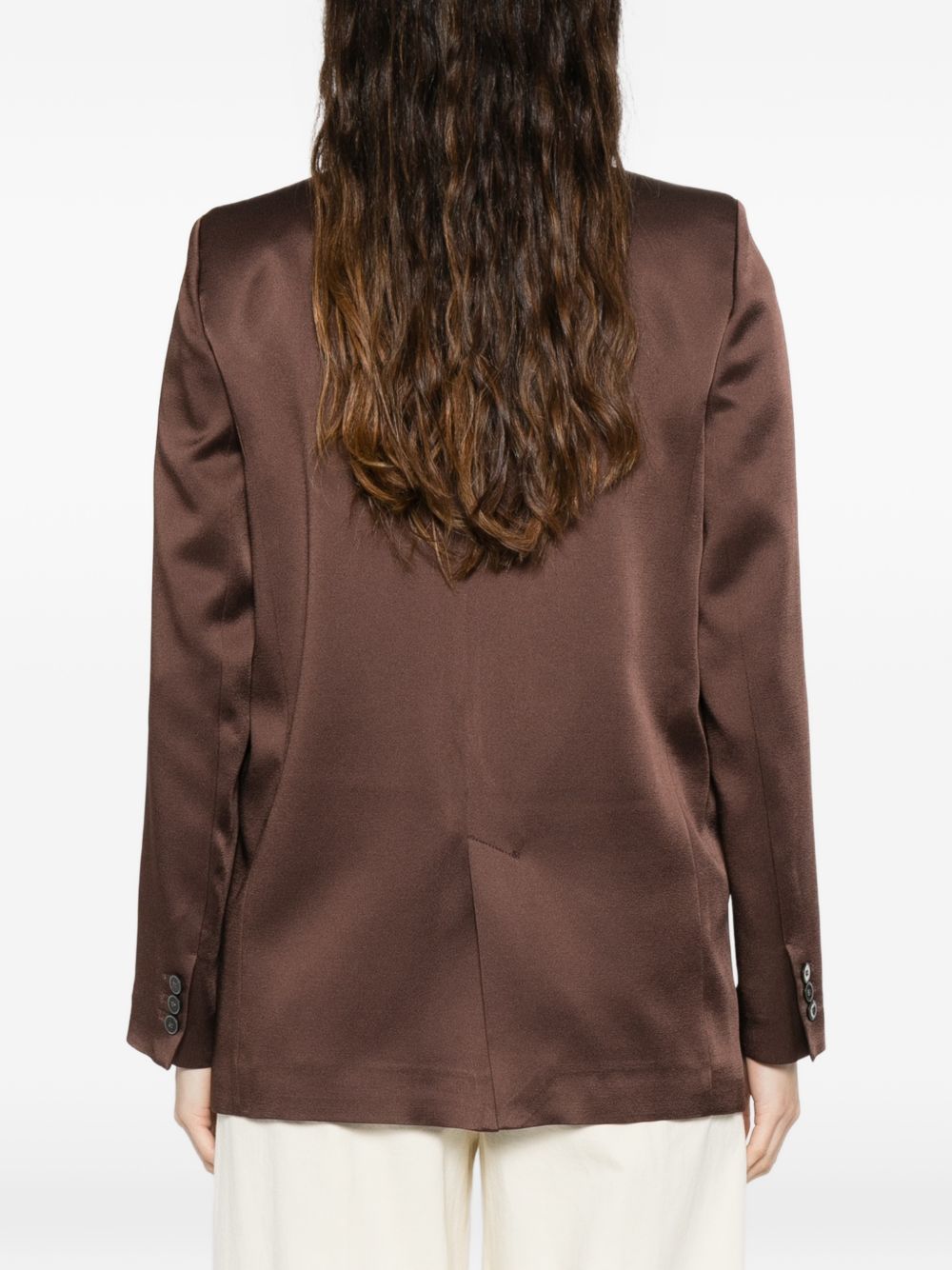 Giacca monopetto in marrone Forte forte - donna 