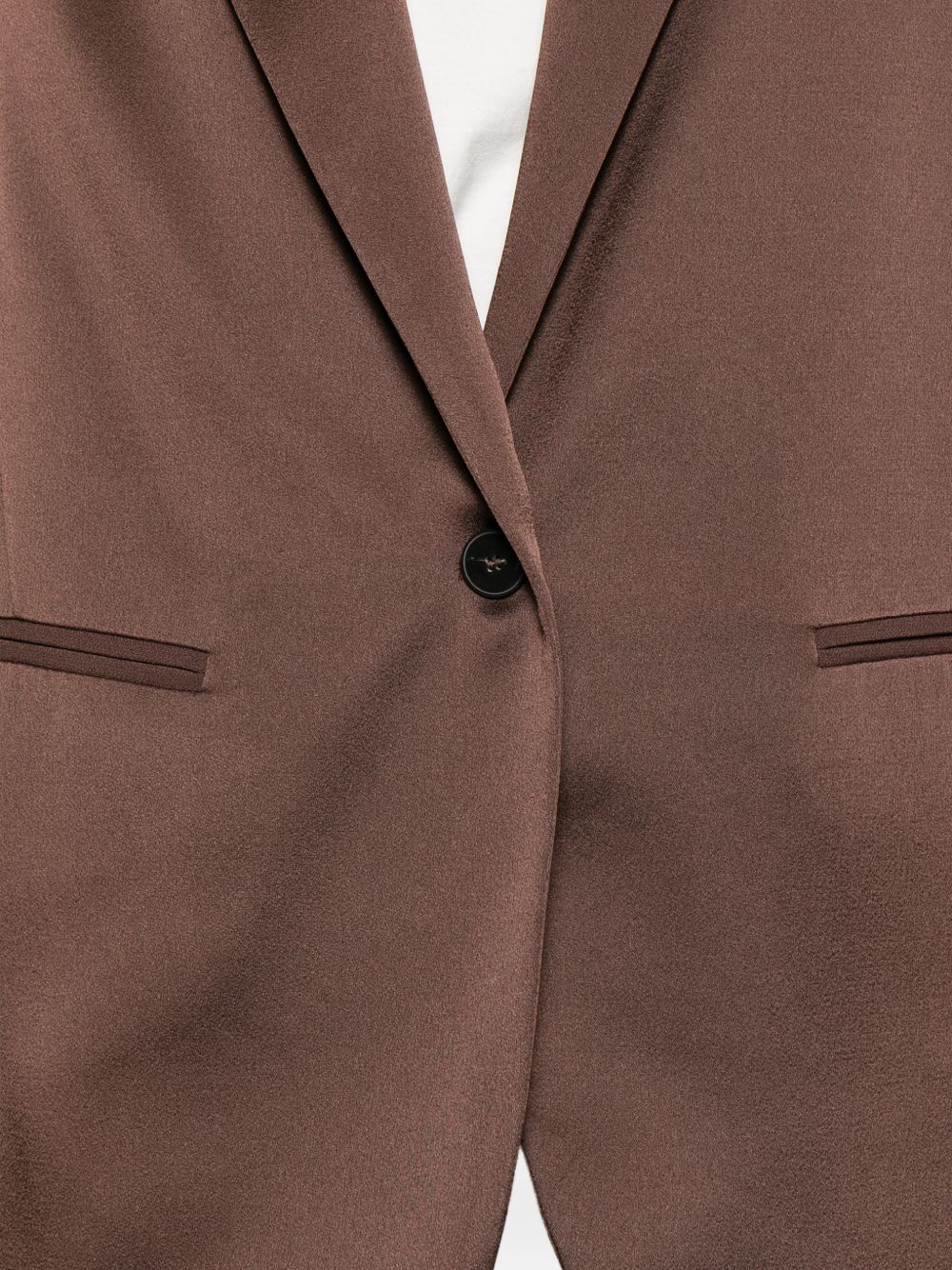 Giacca monopetto in marrone Forte forte - donna 