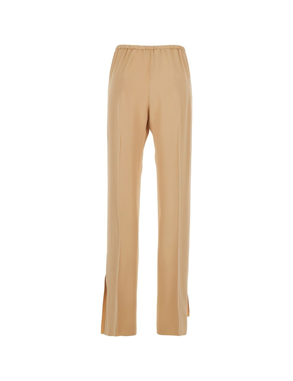 Pantaloni con spacchi laterali in beige Forte forte - donna 