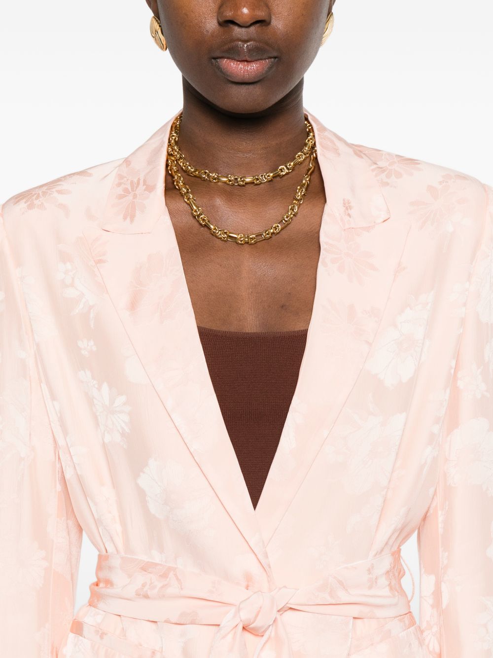 Giacca jacquard in rosa Forte Forte - donna 