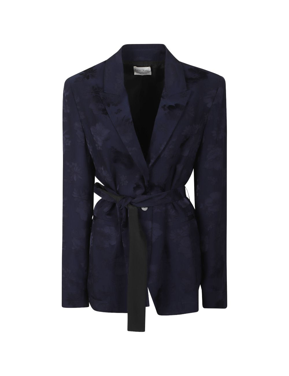 Giacca jacquard in blu Forte Forte - donna 
