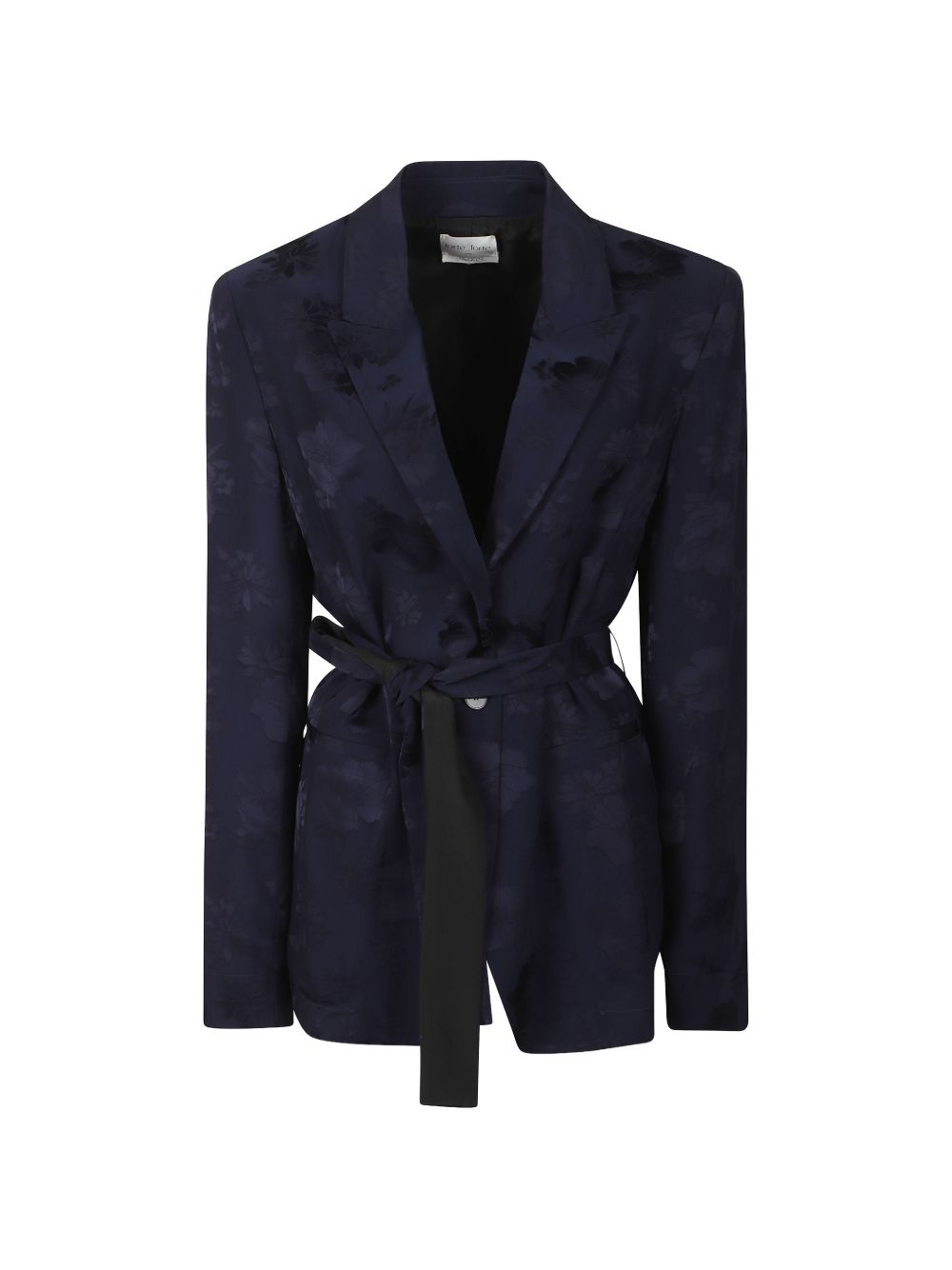 Giacca jacquard in blu Forte Forte - donna 