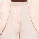 Pantaloni stampa jacquard in rosa Forte Forte - donna 