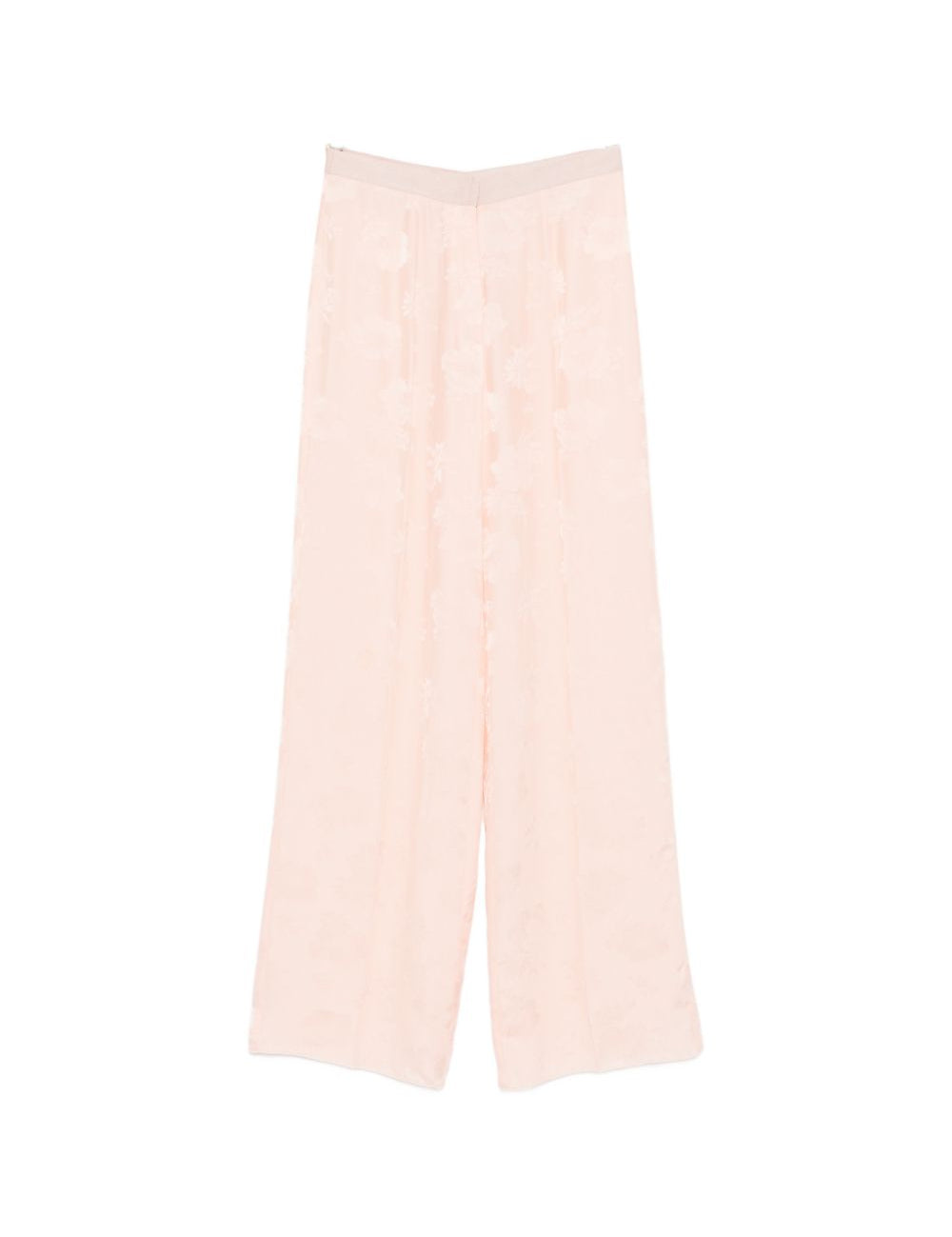 Pantaloni stampa jacquard in rosa Forte Forte - donna 