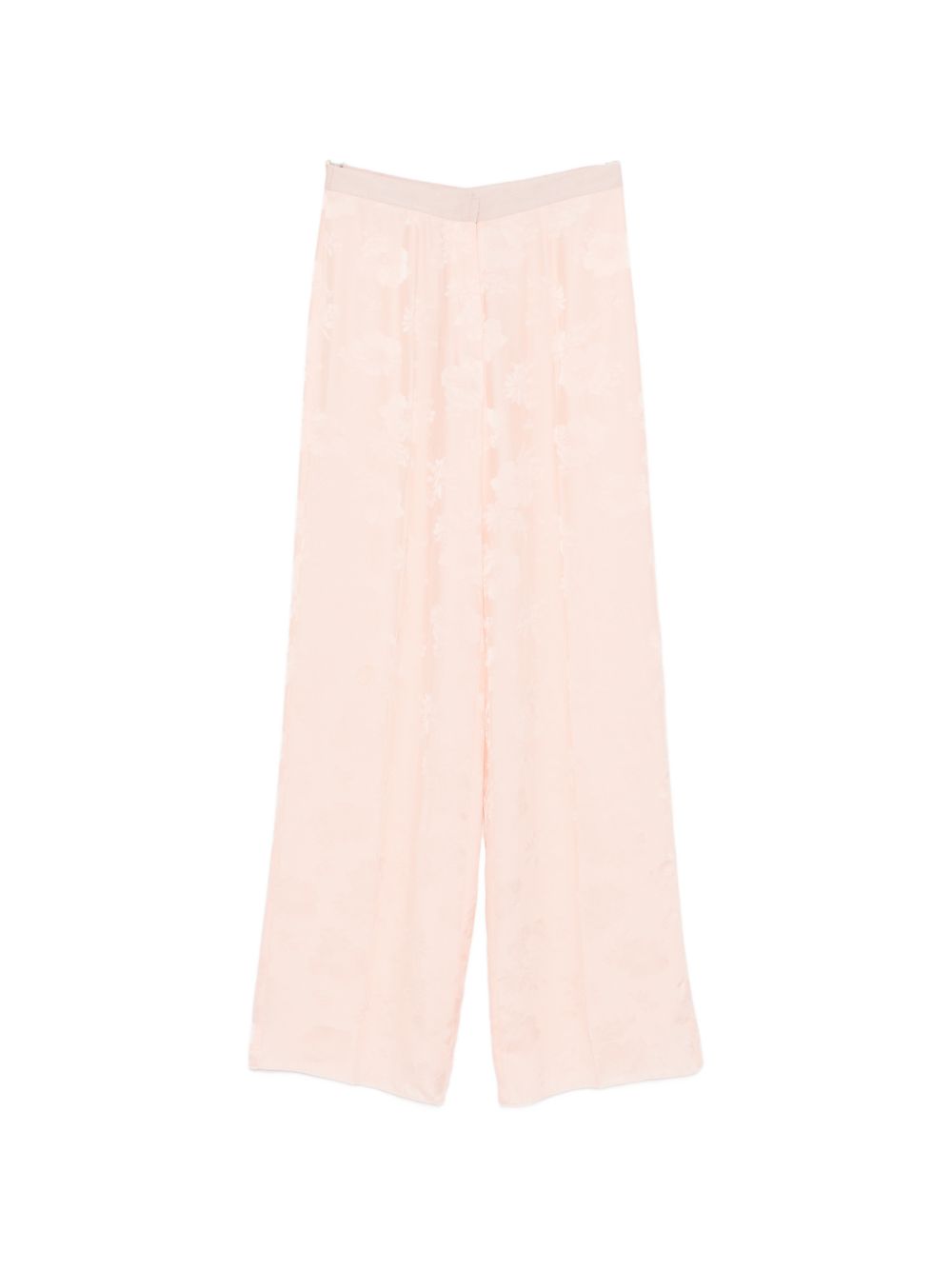 Pantaloni stampa jacquard in rosa Forte Forte - donna 