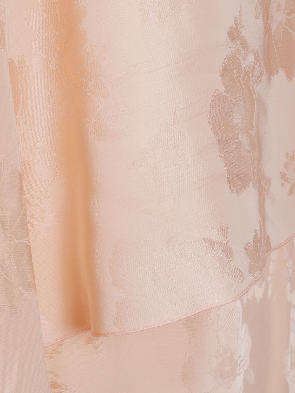 Abito lungo jacquard in rosa Forte Forte - donna 