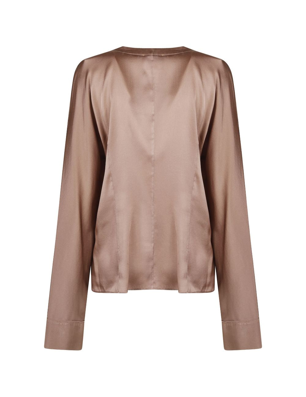 Blusa in seta shiny in beige Forte Forte - donna 