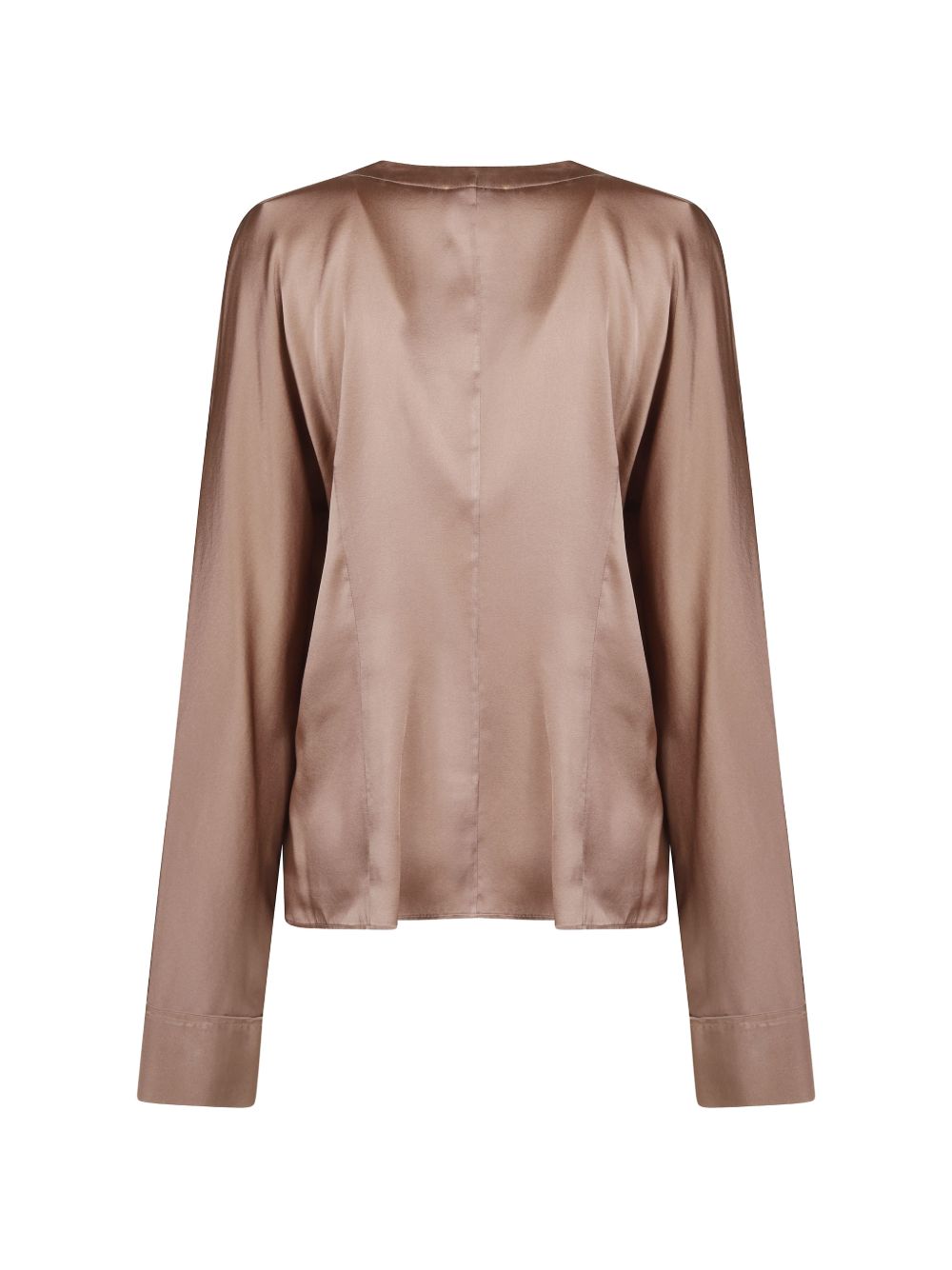 Blusa in seta shiny in beige Forte Forte - donna 