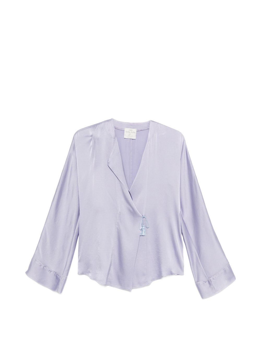 Blusa in seta in lilla Forte Forte - donna 