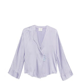 Blusa in seta in lilla Forte Forte - donna 