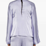 Blusa in seta in lilla Forte Forte - donna 
