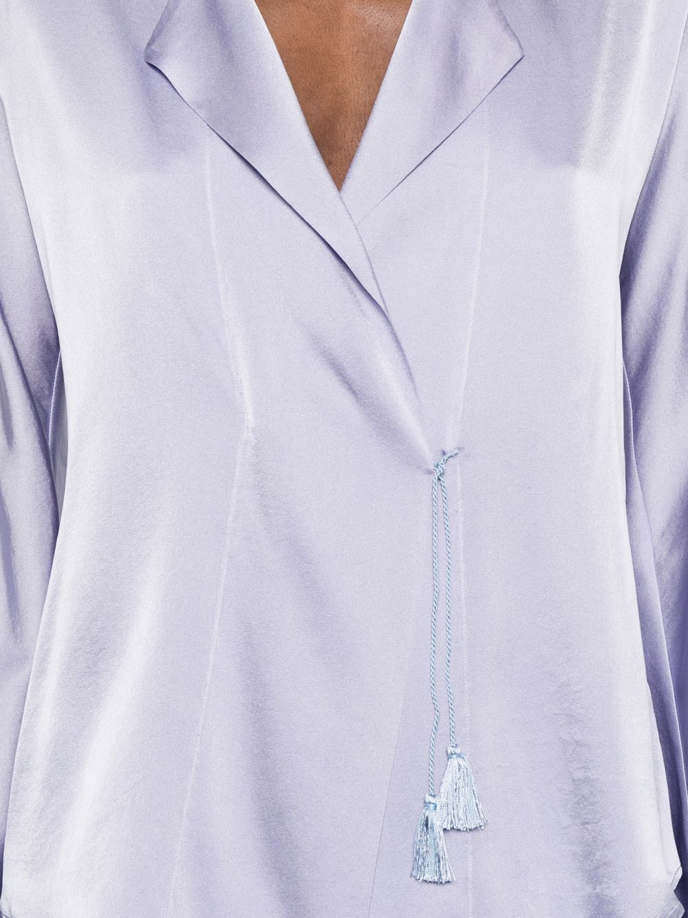 Blusa in seta in lilla Forte Forte - donna 