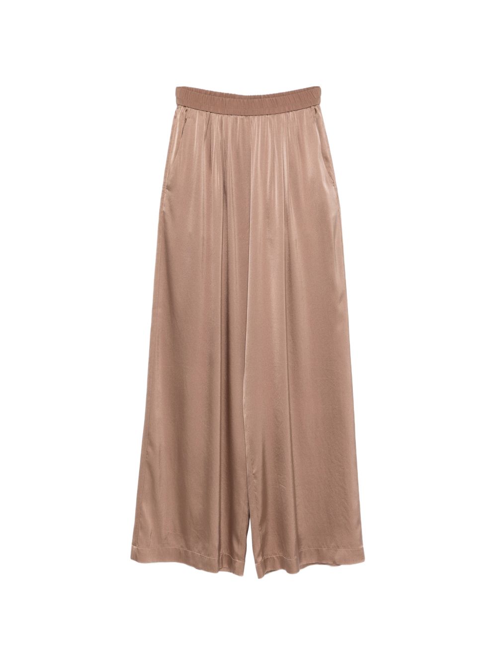 Pantaloni gamba ampia in beige Forte Forte - donna 