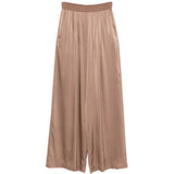 Pantaloni gamba ampia in beige Forte Forte - donna 