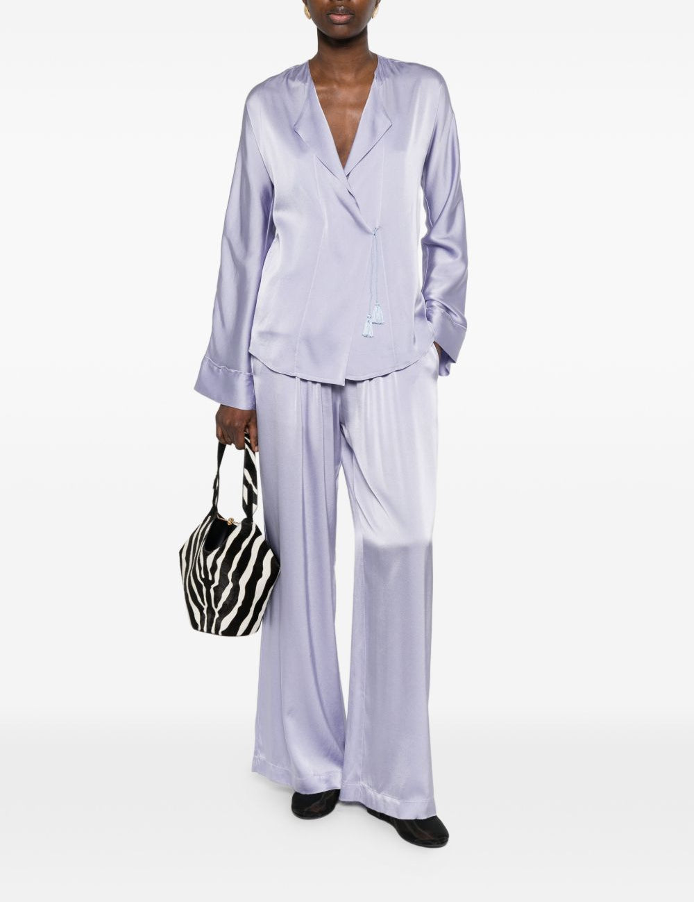 Pantaloni in lilla Forte Forte - donna 