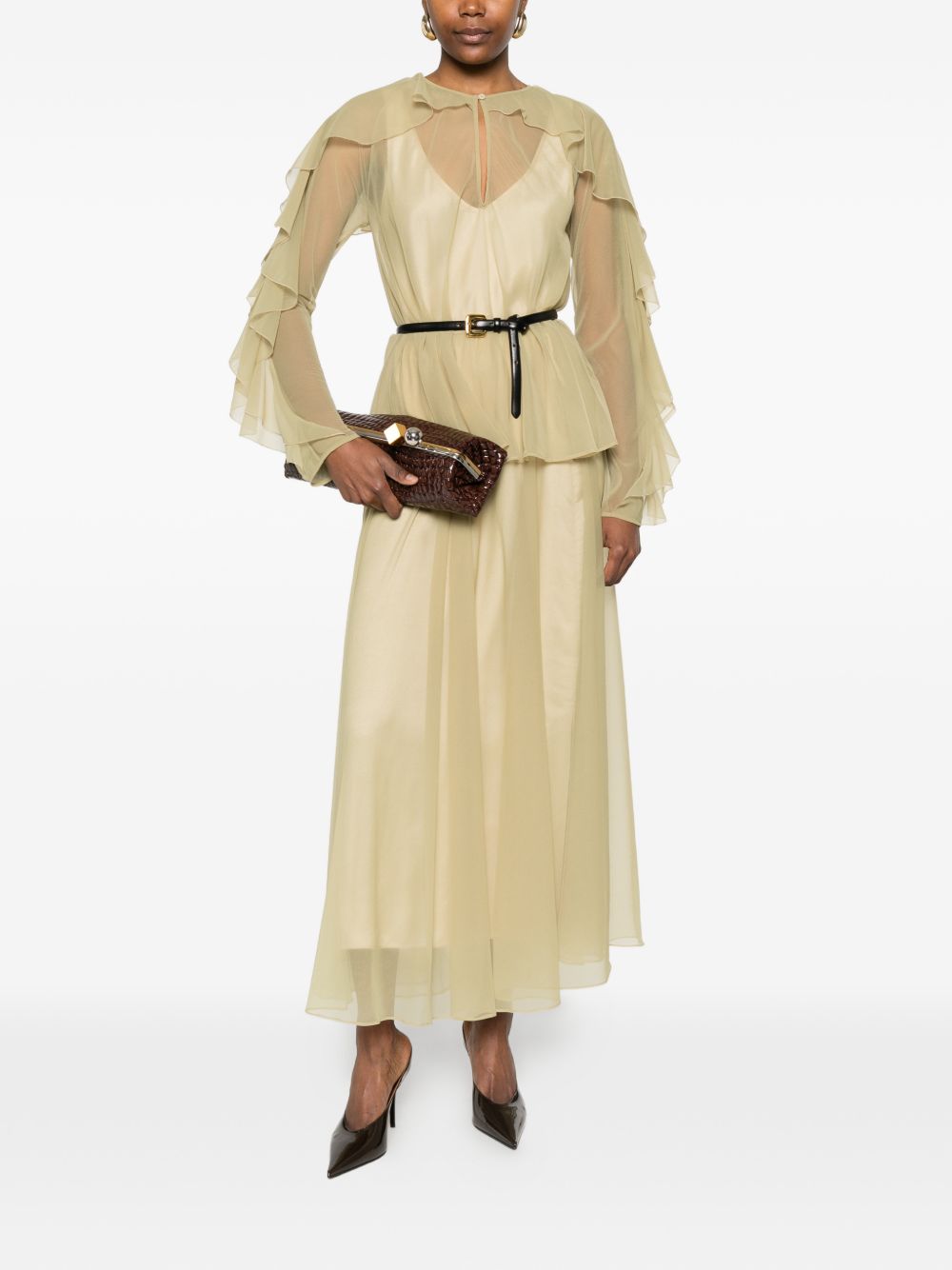Blusa con ruches in beige Forte Forte - donna 